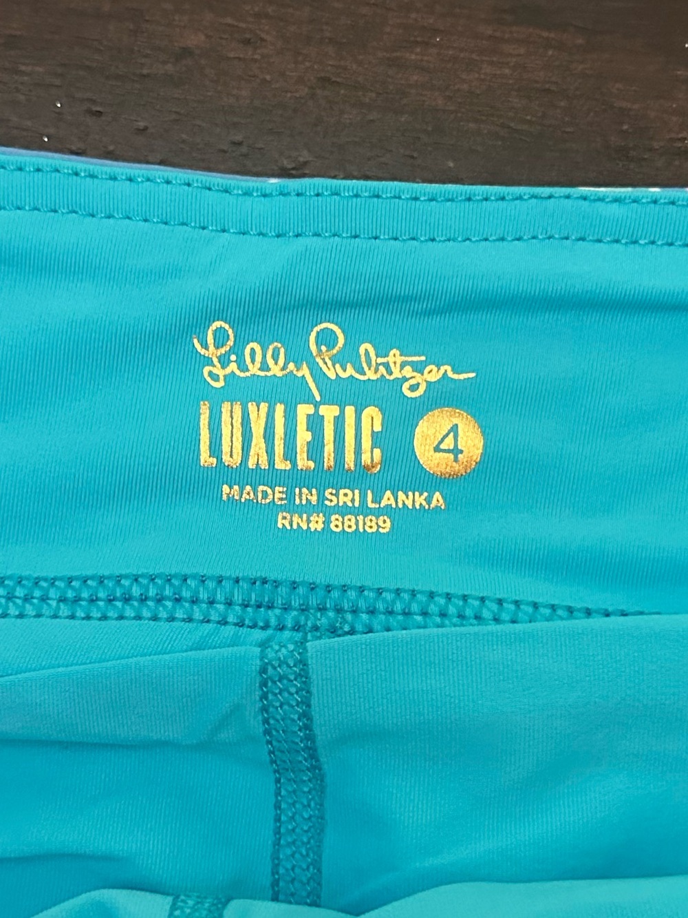 Lilly Pulitzer Printed UPF 50+ Luxletic Darlene Skort Size 4 38861 - Picture 10 of 14